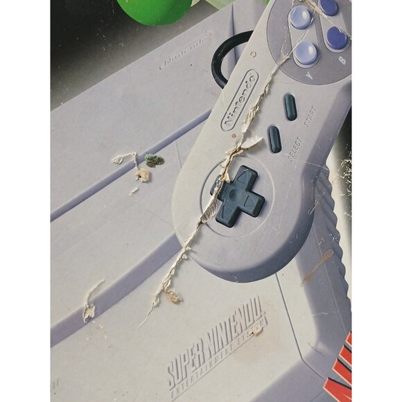 Super Nintendo System Jr. SNES Control Deck - Zelda Link - Missing Manual - Picture 16 of 16